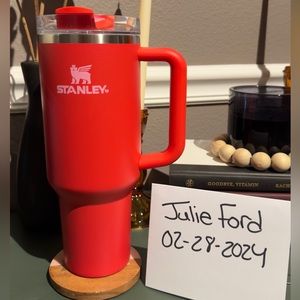 Stanley Target Red Valentine’s Day 40 oz quencher Tumbler